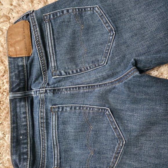American Eagle Outfitters Dark Blue Skinny Jeans - Picture 3 of 11